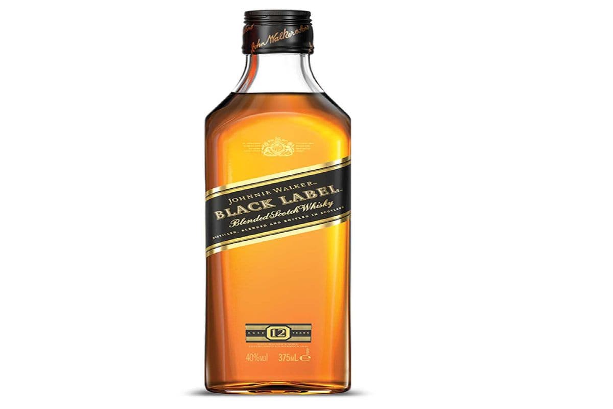 Johnnie Walker Black Label 12 Yr 375Ml (1 x 375ml)