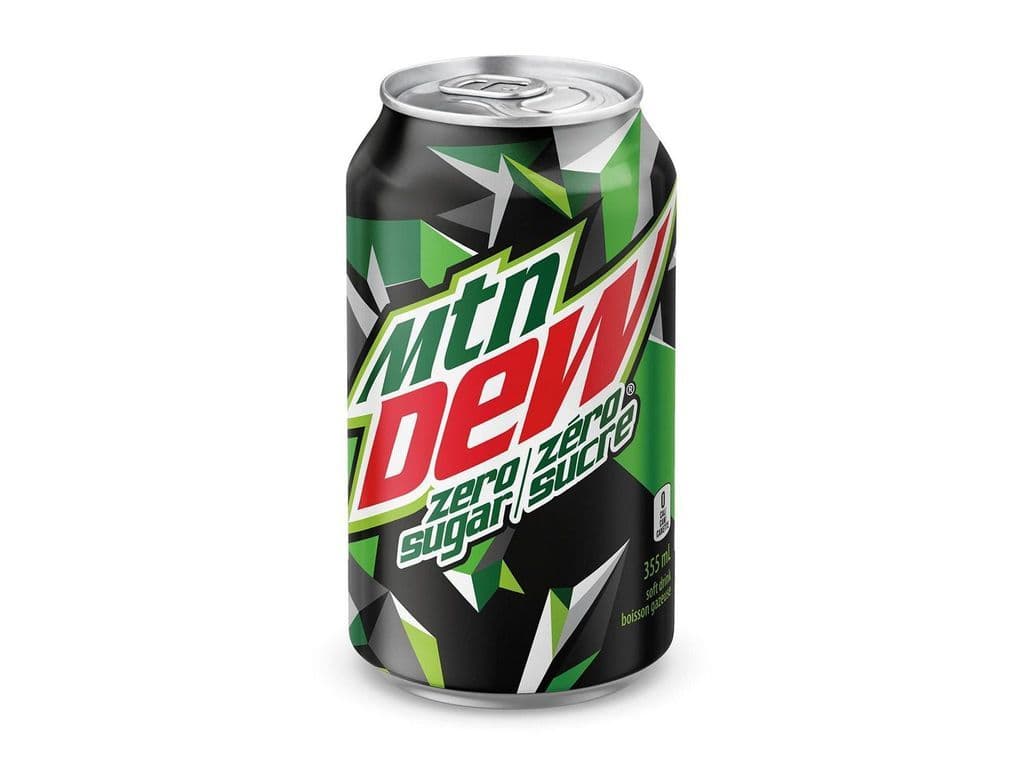 Mountain Dew Zero Sugar 355ml Soda