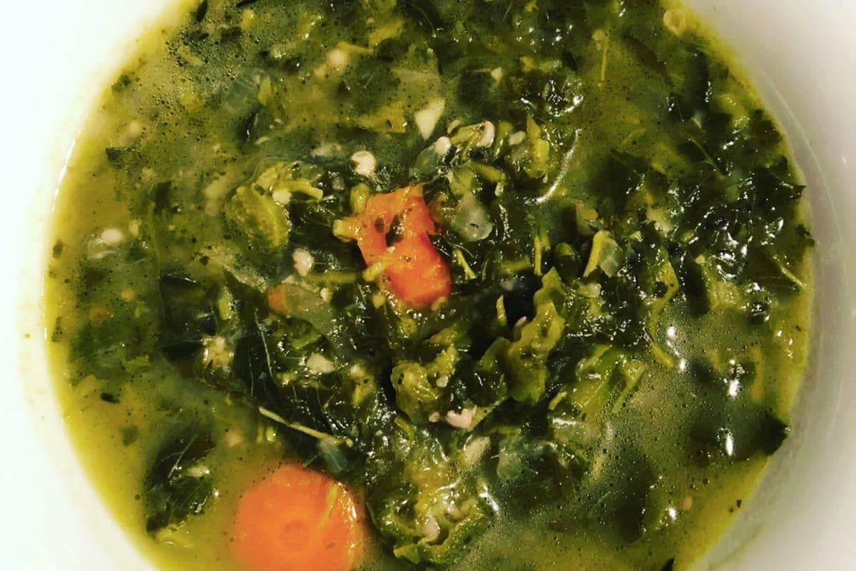 Trini Callaloo Soup
