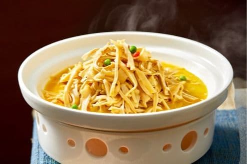 Crispy Bamboo Shoots in Chicken Sauce 鸡汁原味脆笋