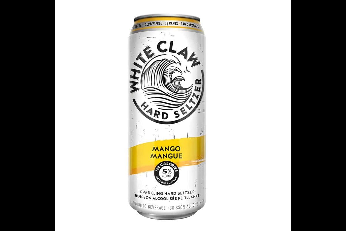 White Claw Hard Seltzer Mango (1 x 473ML)