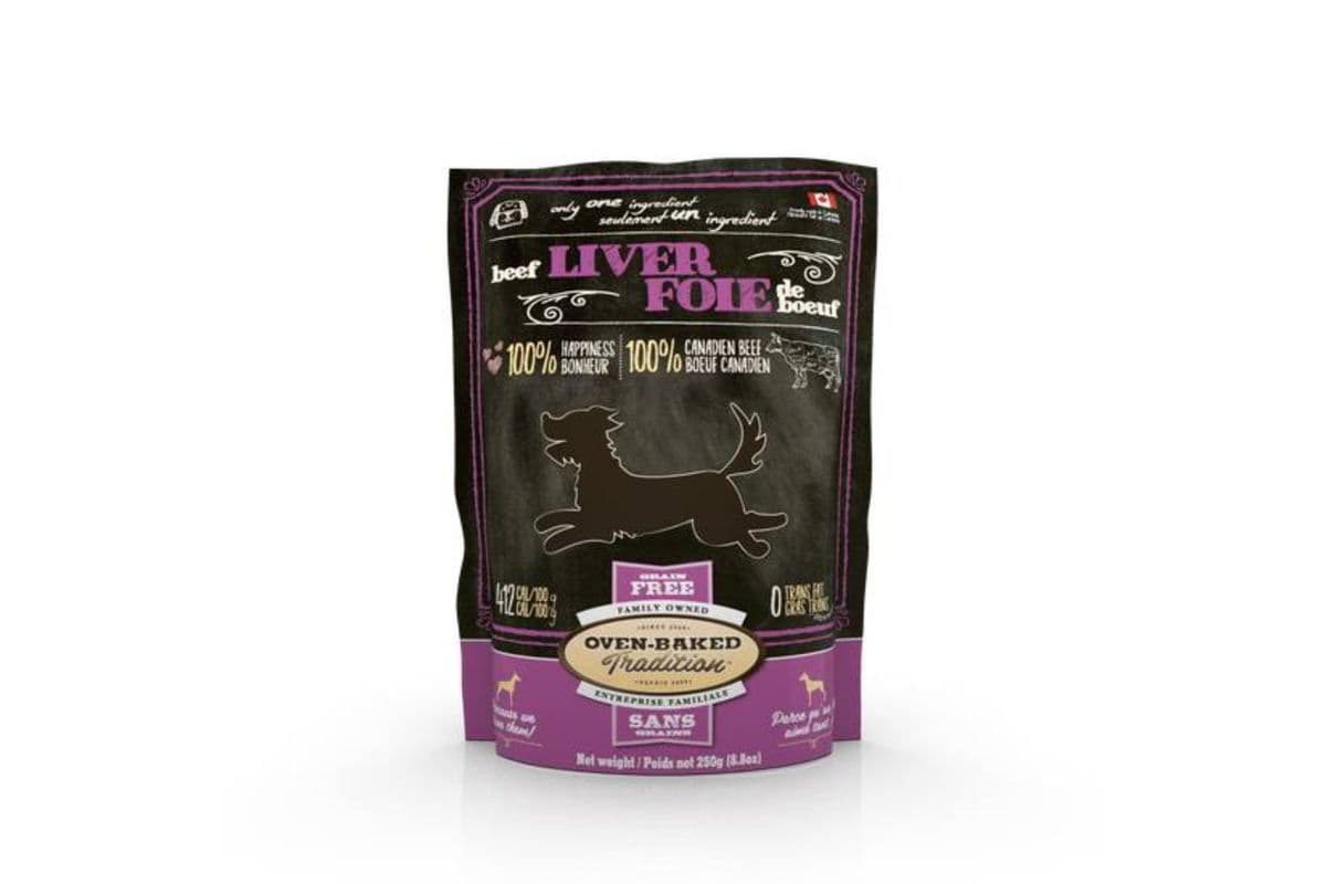 Oven-Baked Tradition - Dehydrated Beef Liver Dog Treats (250 grams)
