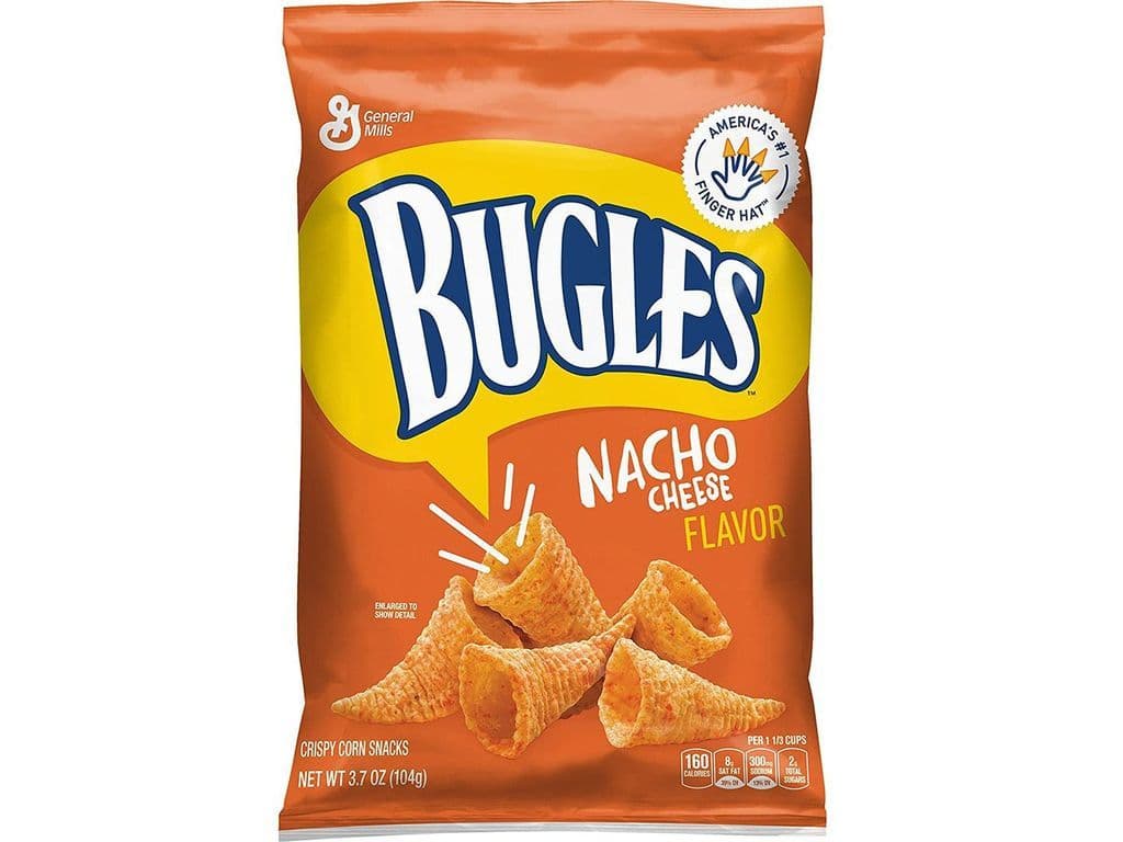 Bugles Nacho Cheese 85g Corn Chips Snack