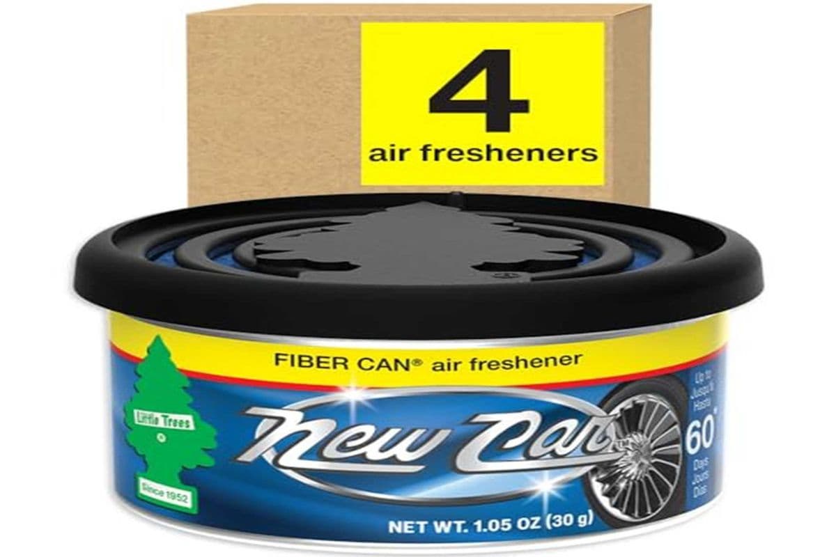 LITTE TREES Fiber Can Air freshener (New Car) (30g)