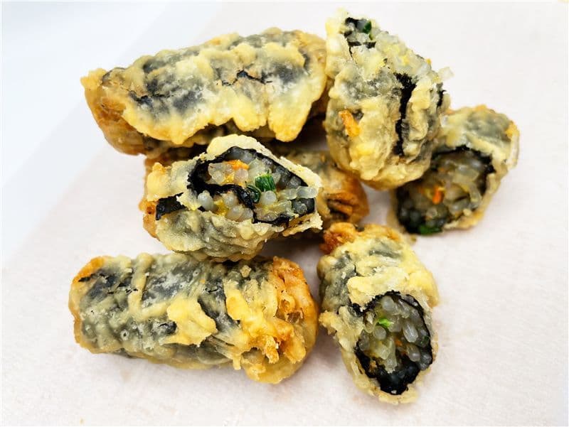 Deep fried Seaweed roll (6pcs, no meat)