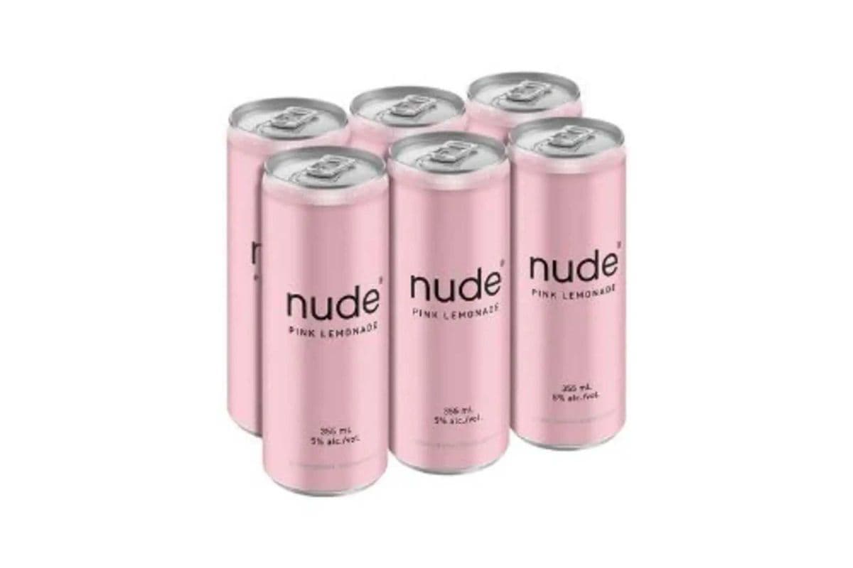 NUDE Pink Lemonade 6 CANS (6x355ml) (1 x 355ml)
