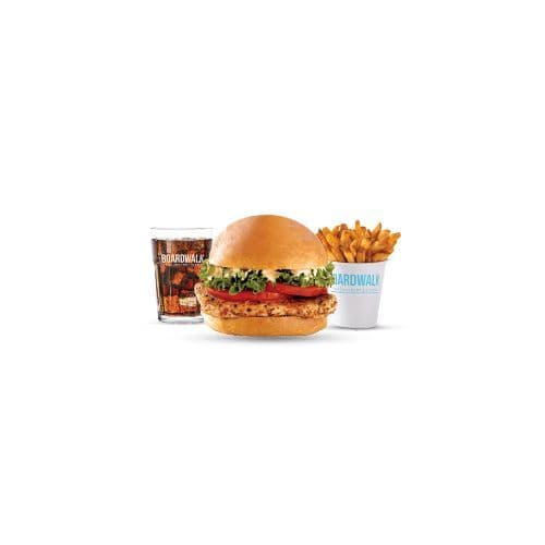 Grilled Chicken Burger Combo