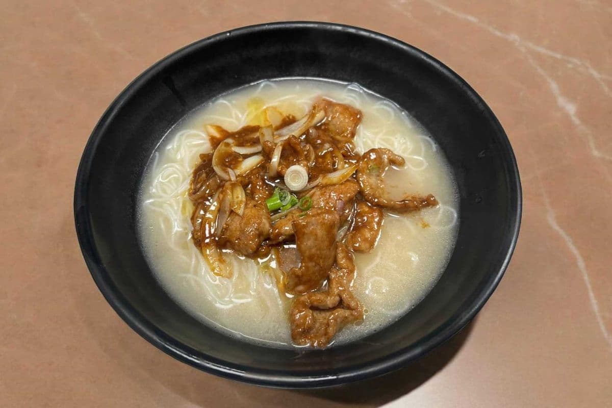 Satay Beef Soup Noodle 沙嗲牛肉湯麵