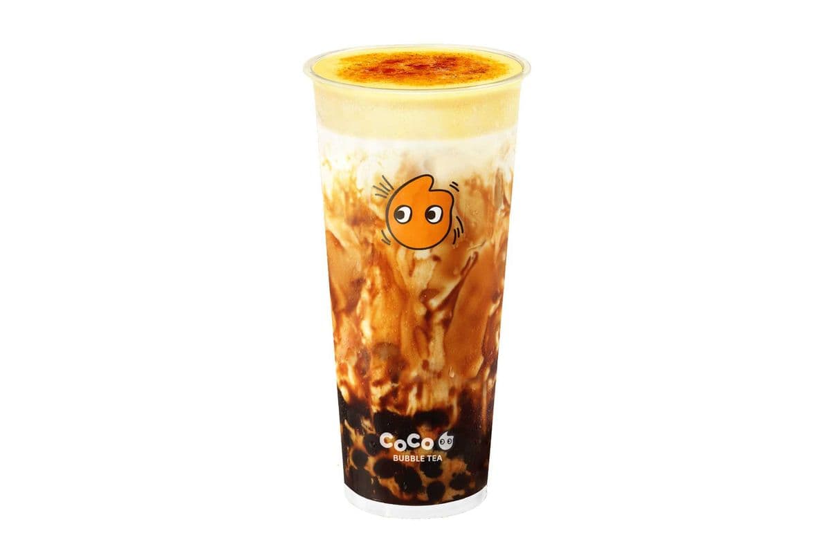 Creme Brulee Brown Sugar Pearl with Fresh Milk (Large)