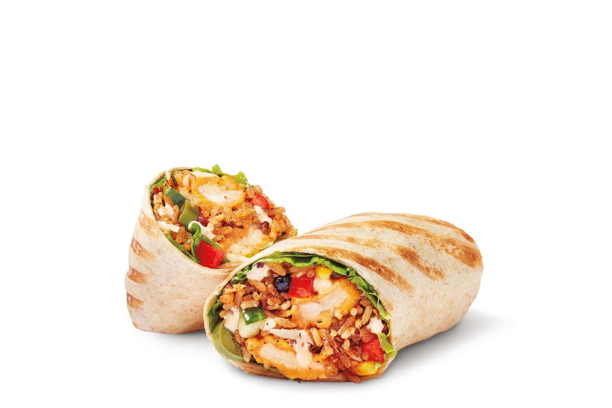 Spicy Crispy Chicken Loaded Wrap
