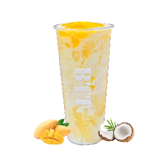 #24. Mango Coconut Slushie (Best seller!)
