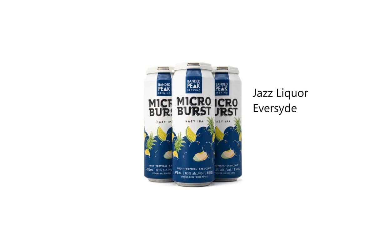 MICROBURST HAZY IPA BANDED PEAK (1 x 4X473ML)