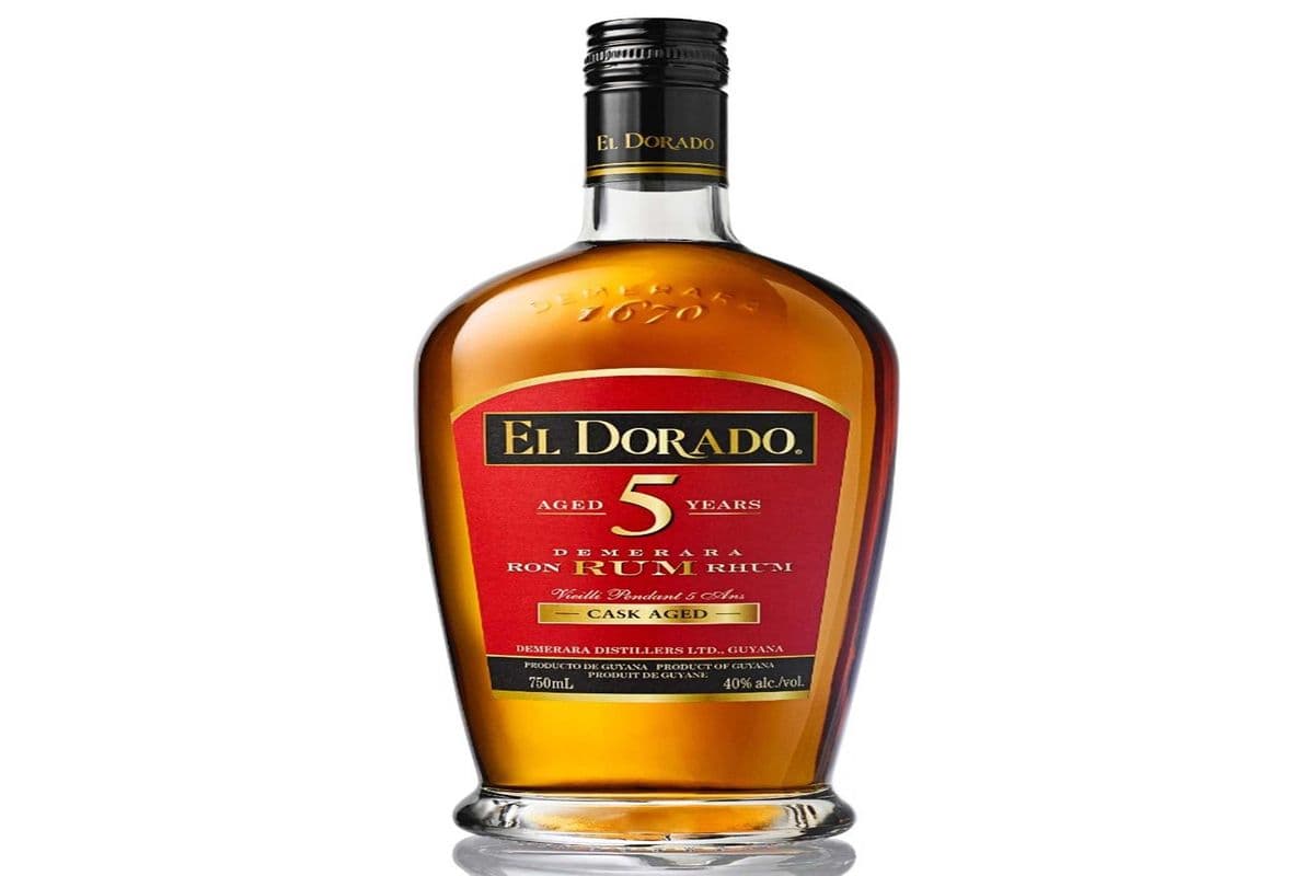 El Dorado Rum 5 Year Rum 750 ML (1 x 750ML)