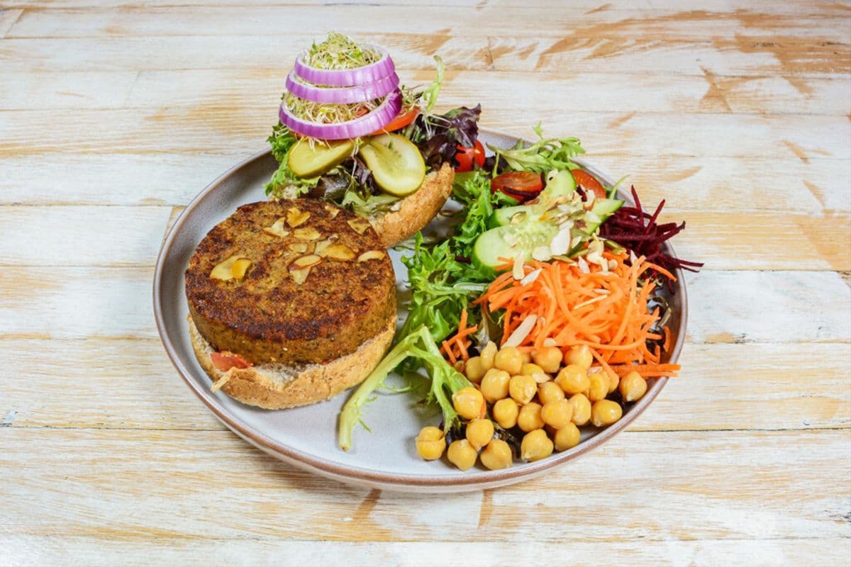 Almond Burger