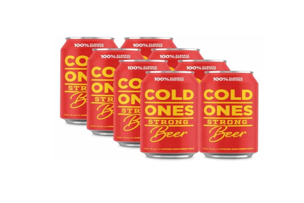 Cold Ones Strong Beer 6Pk (1 x 6x355ml)