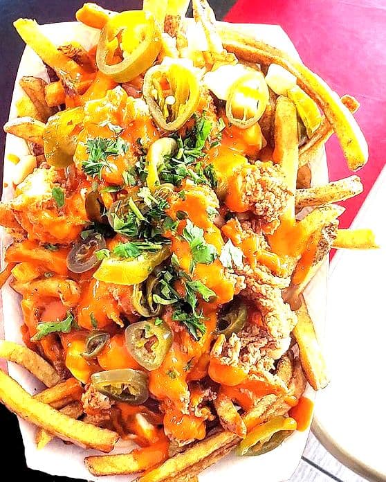 Spicy Buffalo Poutine