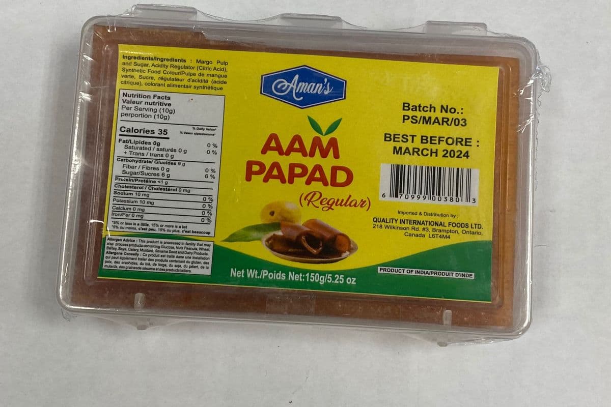 Aman's Aam Papad Regular (Candy) (150g)