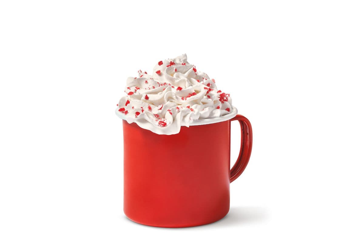 Candy Cane Hot Chocolate
