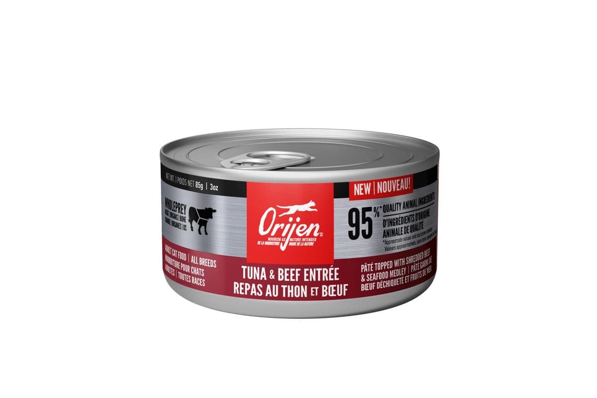 ORIJEN Tuna & Beef Entree Wet Cat Food (3 oz)