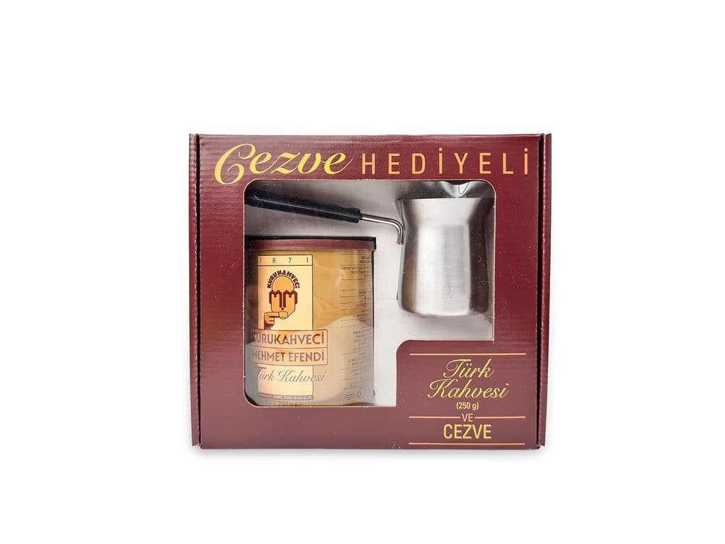 Mehmet Efendi Turkish Coffee and Pot Gift Box