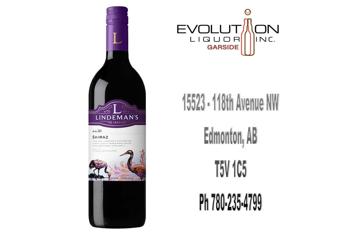 Lindeman's Bin 50 Shiraz (1 x 750ml Glass Bottle)