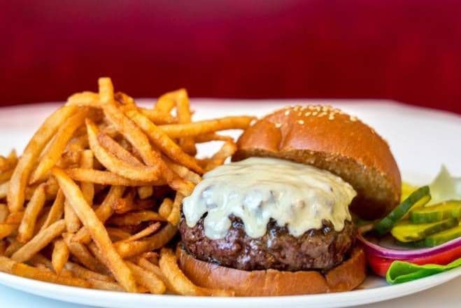 Swiss Mushroom Burger