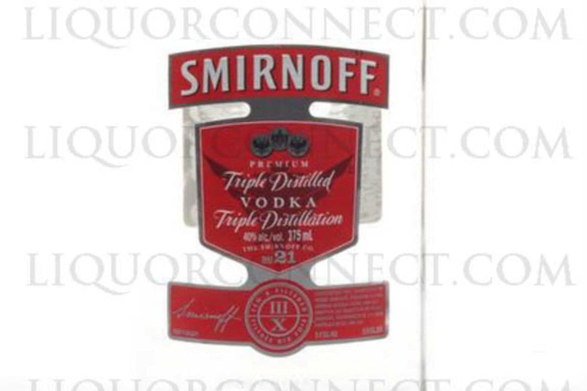 SMIRNOFF VODKA 375 ML (1 x 375 ML)