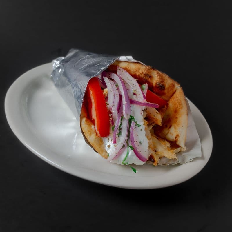 - Chicken Gyro Pita / - Chicken Gyro Pita