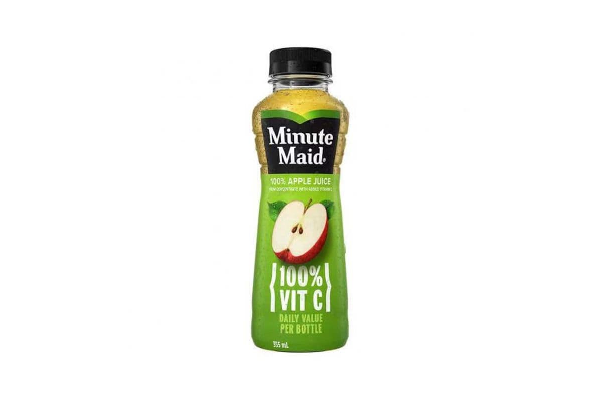 minute maid apple juice 355 ml (355ml)