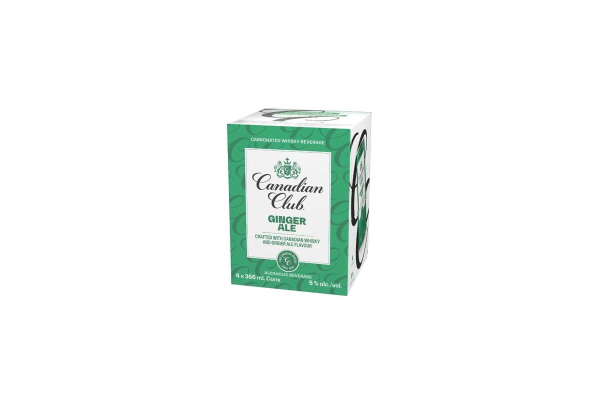 CANADIAN CLUB & GINGER-4PC (1 x 4*355ML)