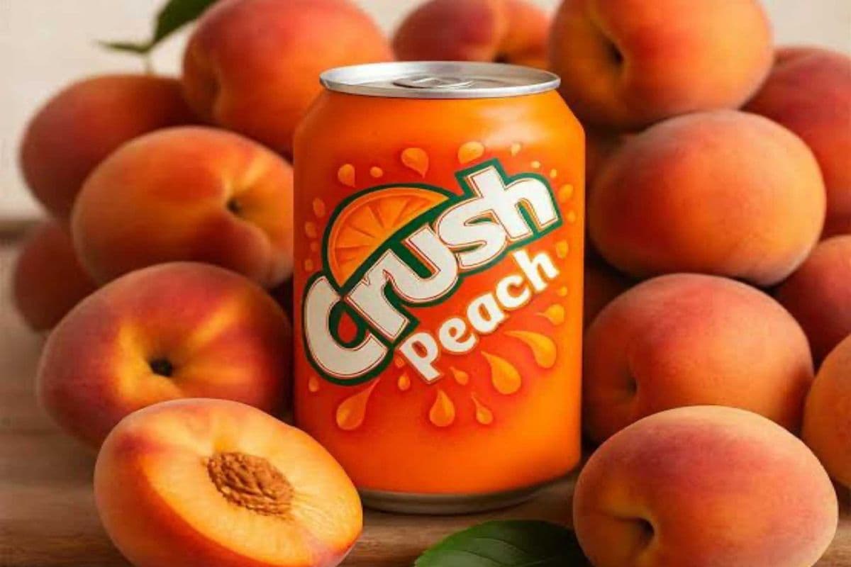 Crush Peach Soda