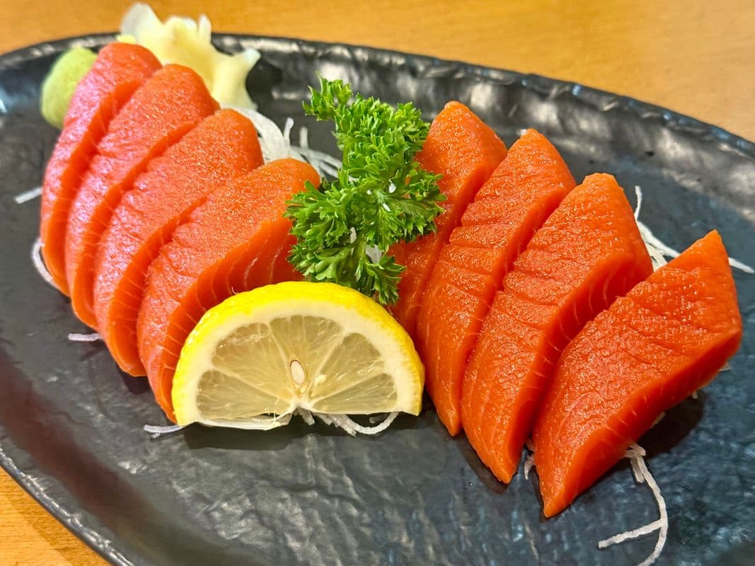 Wild Salmon Sashimi