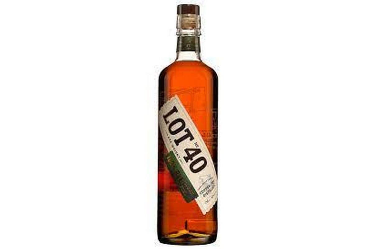 LOT NO40 REY WHISKY 100%REY750ML (1 x 750ML)