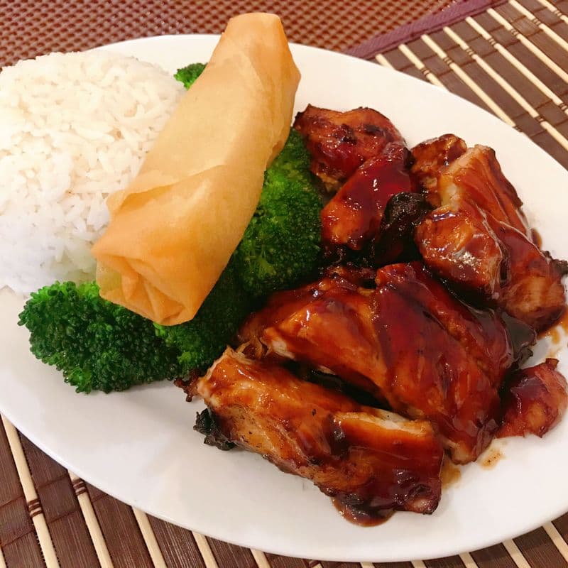 (Combo) BBQ Chicken Chop 烤鸡扒饭