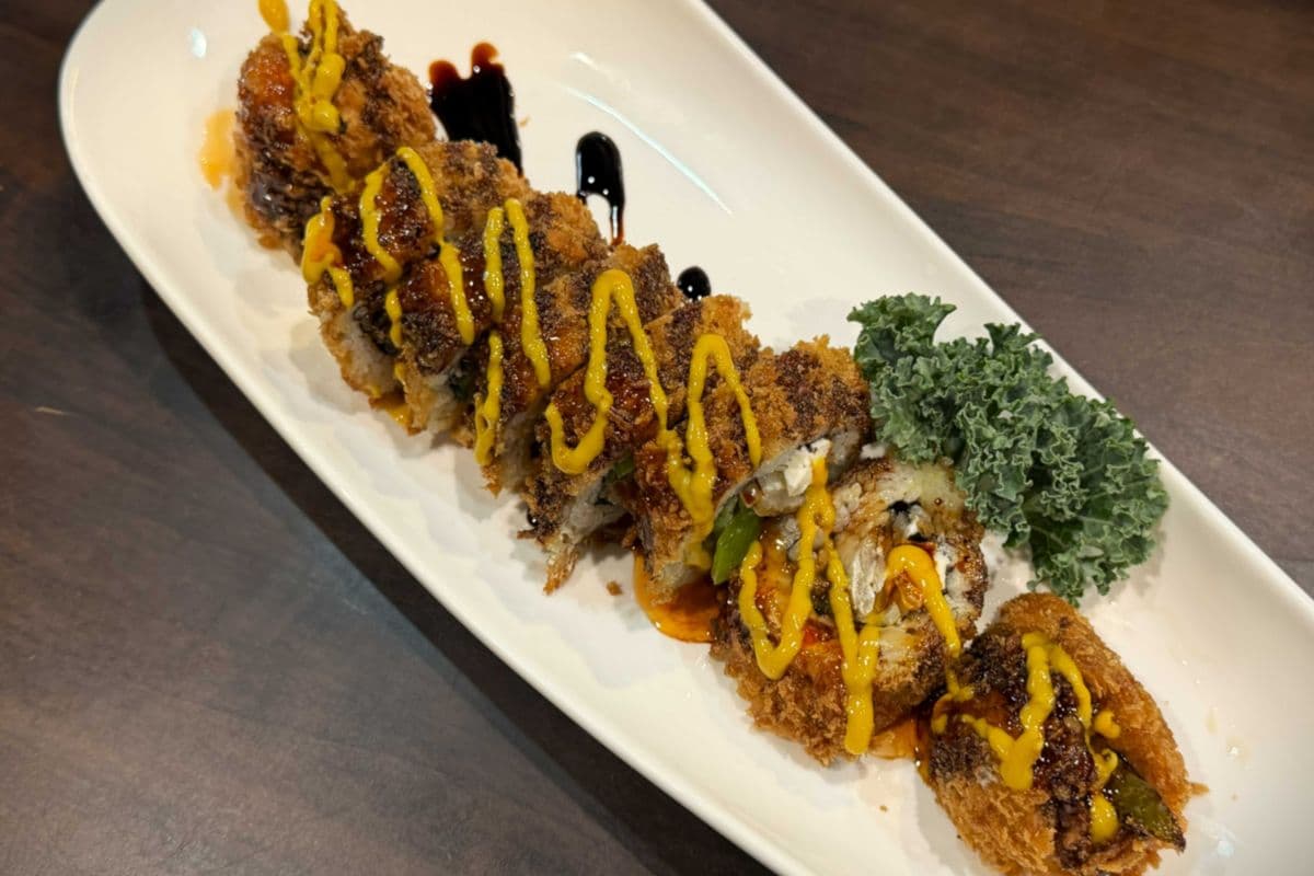 Deep Fried Philadelphia Roll