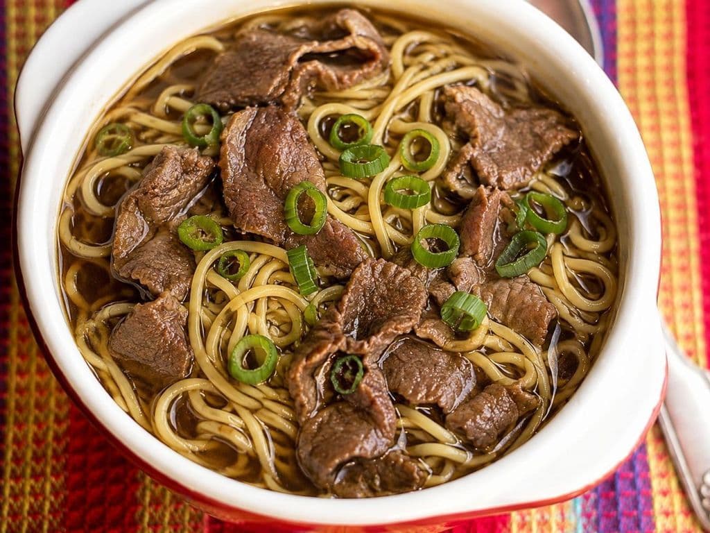 Beef Lomein Soup