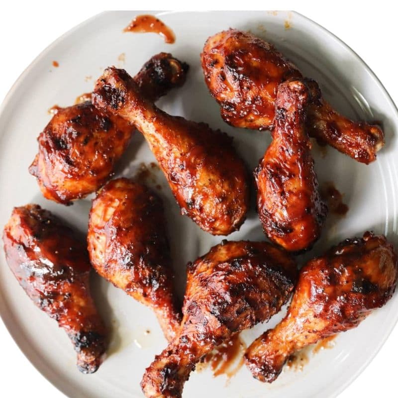 Creamy 8 Chicken Drumsticks - Grill