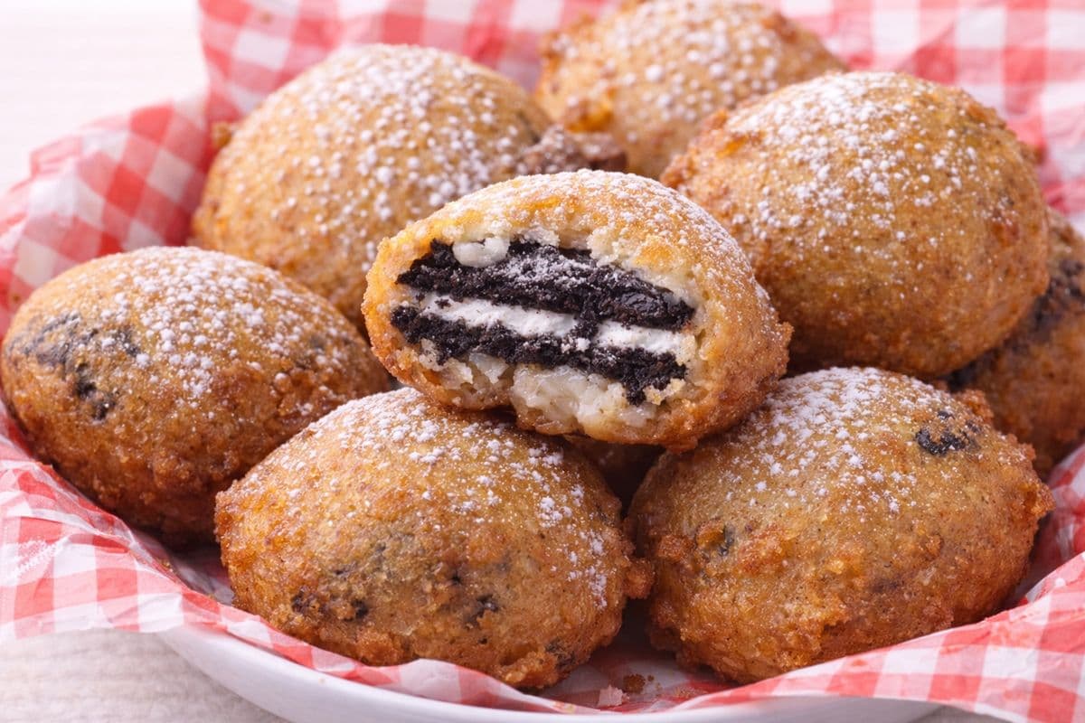 High End Deep Fried Oreos