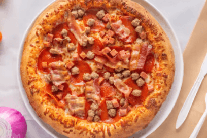Petite pizza 10" fou de la viande / Small 10" Meat Lover Pizza