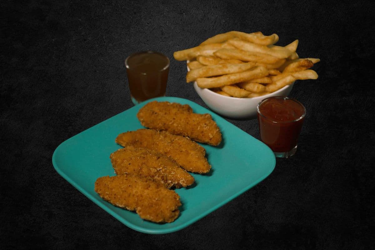 Chicken Tenders (3 pcs) with Fries