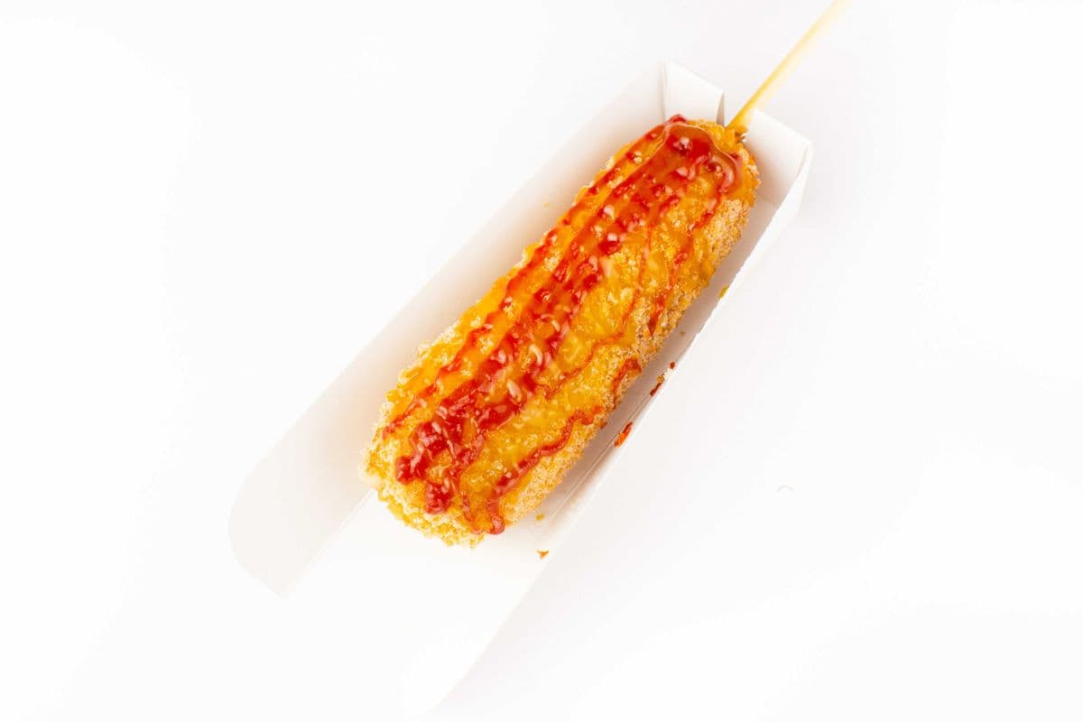 Half and Half Corn Dog