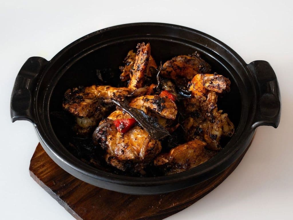 C10. Singapore Black Pepper Prawns 星洲黑胡椒蝦 *NEW ITEM*