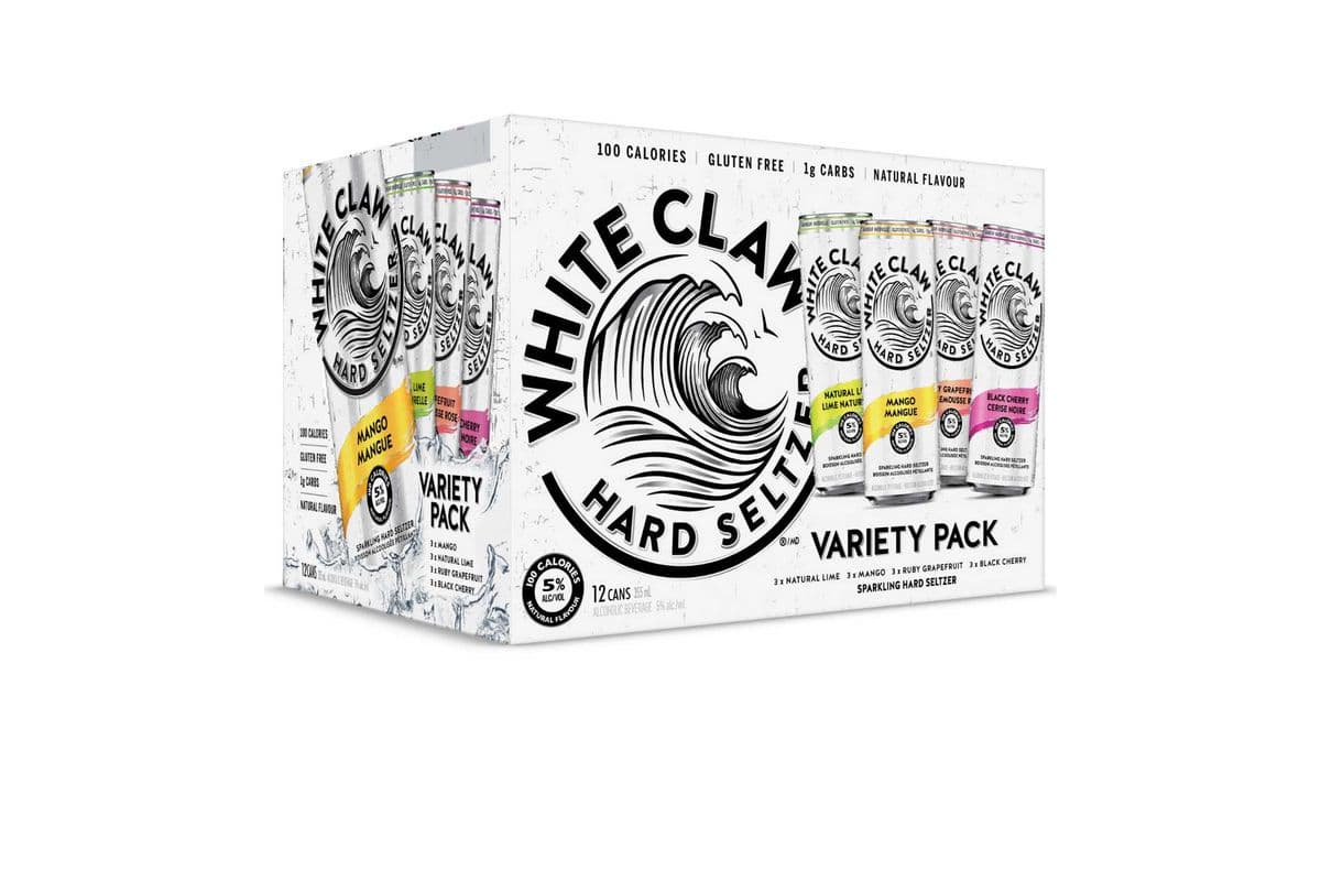 White Claw Variety Pack (12 x 355 ml)