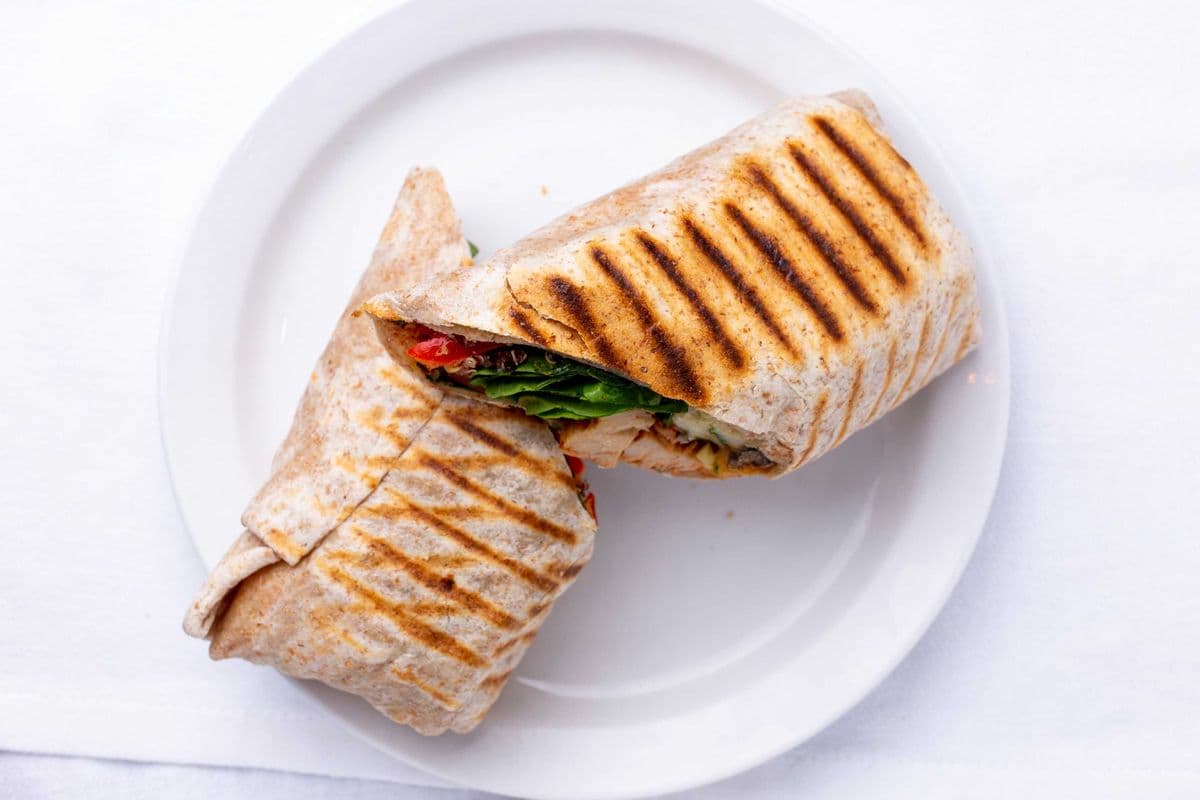 Egg and Chicken Wrap