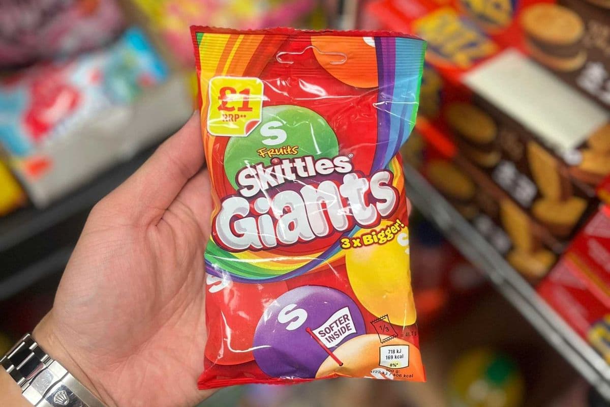 (United Kingdom) Skittles Giants Fruits