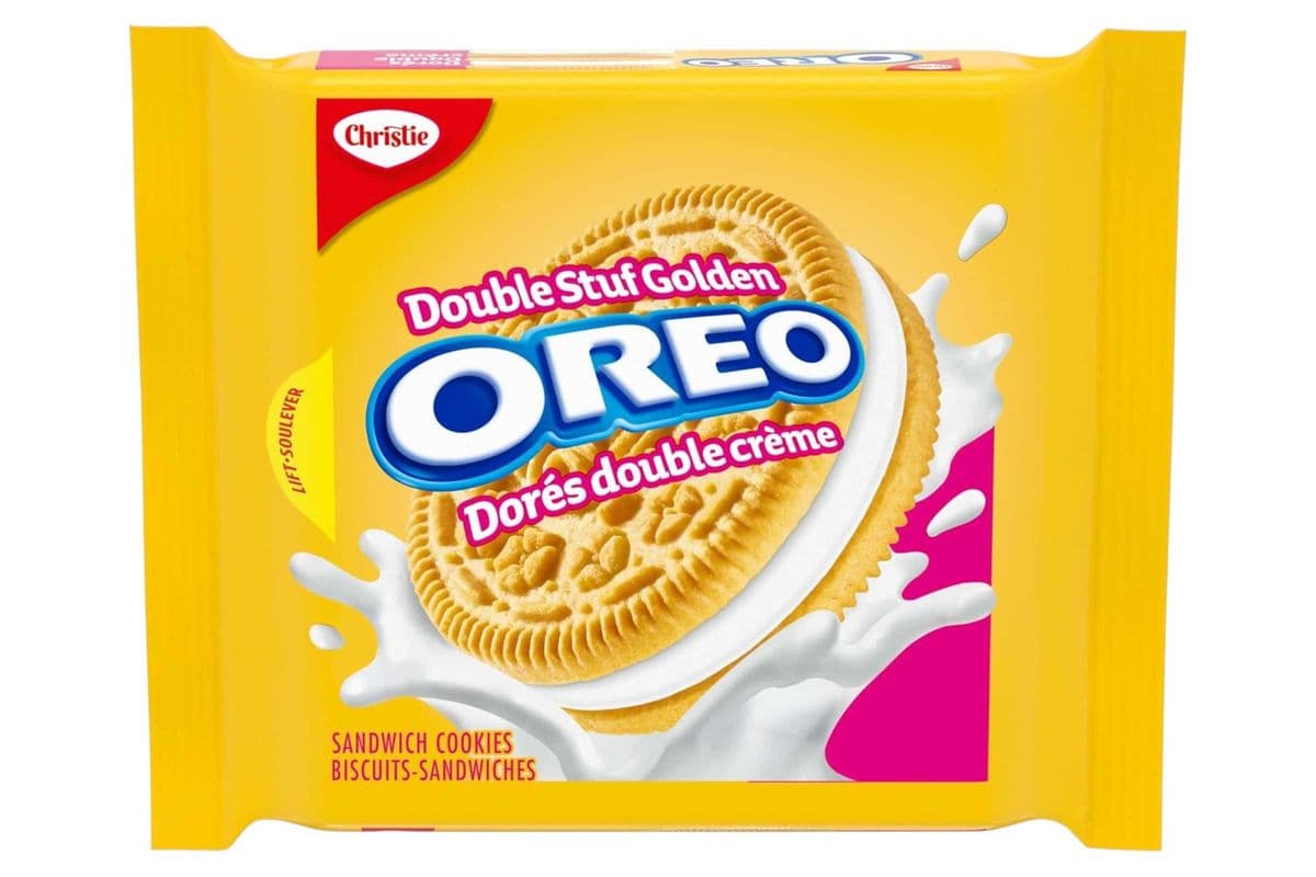 Oreo Double Stuf Golden (261gm) (150 Cal)