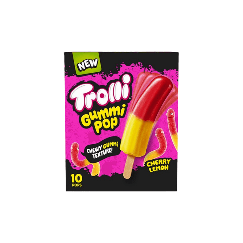 Trolli Gummi Pop Cherry Lemon – USA (142g)