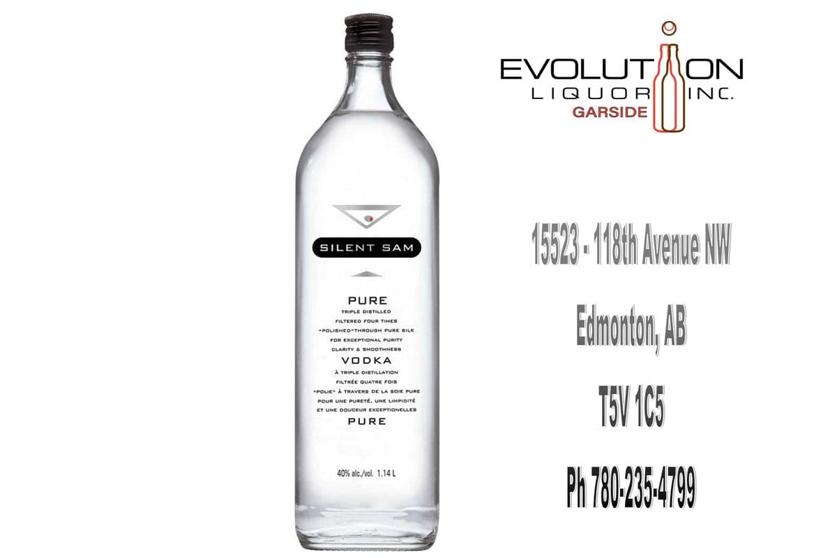Silent Sam Vodka 1140G (1 x 1.14 L Glass Bottle)