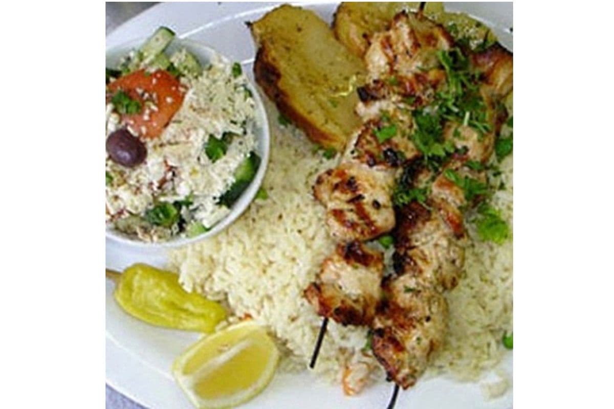 BBQ Chicken Souvlaki