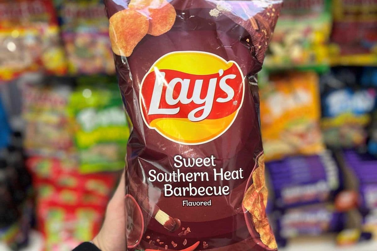 (USA) LAY'S SWEET SOUTHERN HEAT BARBECUE🔥- 7.75OZ